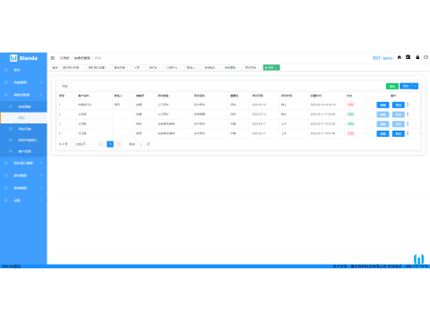 博蓝达Blanda S&C宴会销售系统云平台