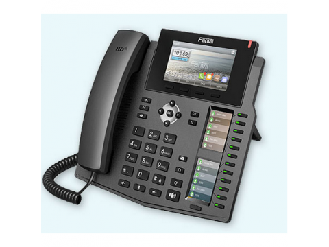 方位 X6 4.3寸彩屏千兆级SIP话机（三彩屏）支持POE